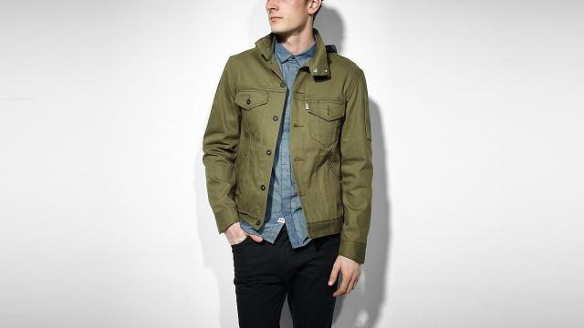 Levi's stretch hot sale twill jacket